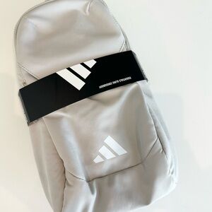 Adidas Cream  Crossbody Bag